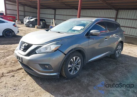 2015 Nissan Murano Sl from USA, damaged, VIN 5N1AZ2MH4FN250029
